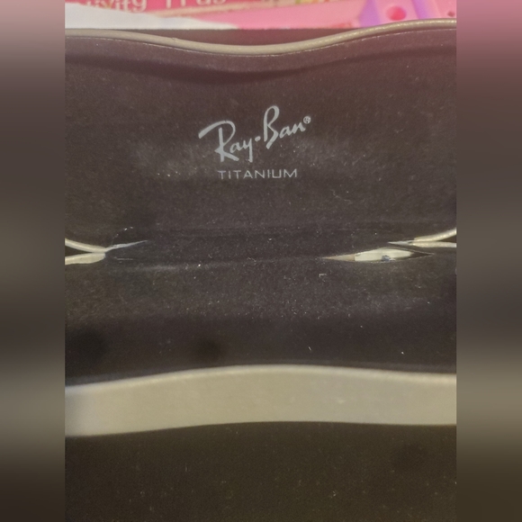 Ray Ban Titanium Eyeglasses Sunglasses Hard Shell Case. - Picture 4 of 7